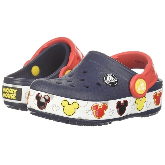 crocs lights mickey